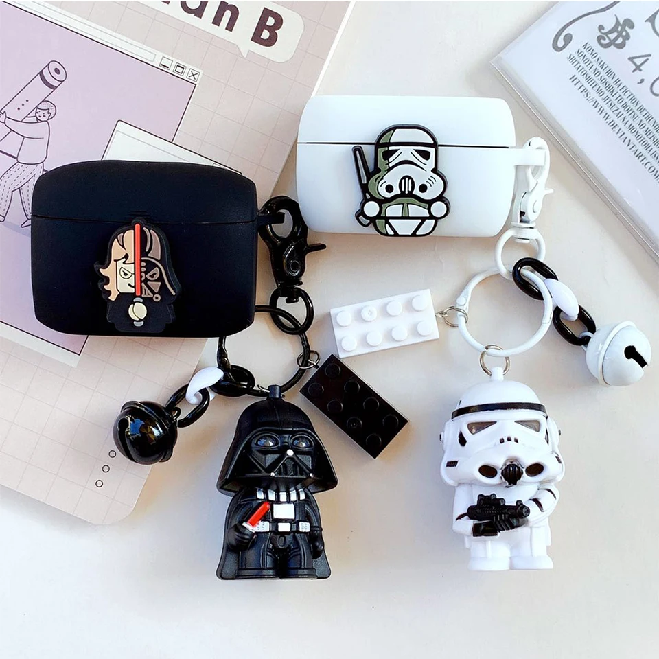 

Cute Cartoon Silicone Cover for Jabra Elite 75T Case for Jabra Elite 65T Case Bluetooth Earphone Box Cool Portable Finger Ring