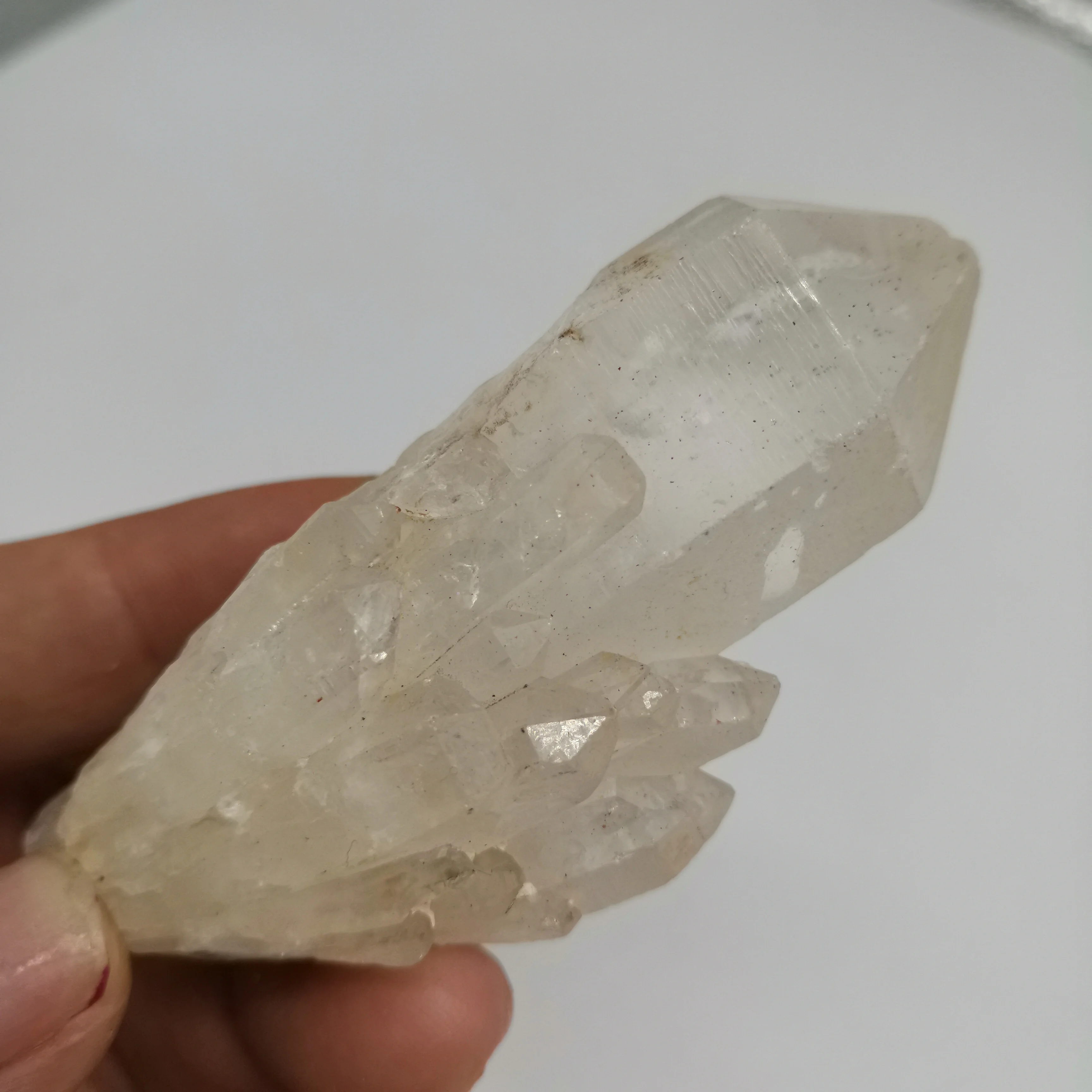68 г натуральные кварцевые кристаллы ананас образцы минералов камень reiki # XT401 | Дом