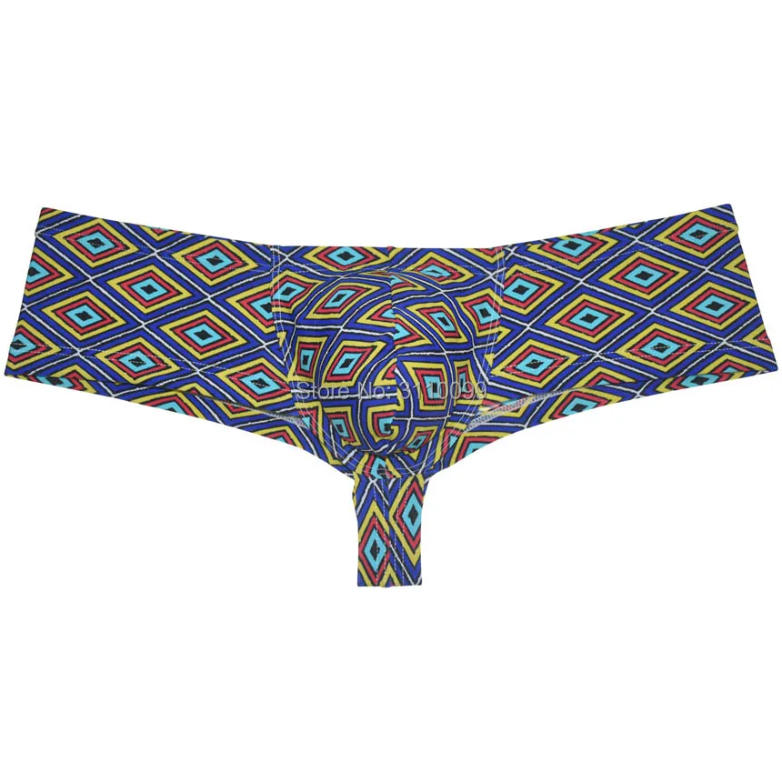 Мужские Разноцветные Повседневные бразильские боксеры нижнее белье нежные