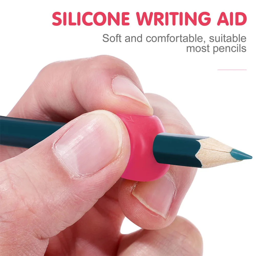 

12Pcs Creative Handwriting Correctors Grips for Children (Random Color)