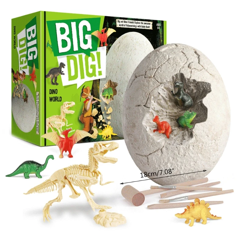 W3JF мини портативные Динозавры Яйцо игрушки яркий цвет пластиковые сделанные