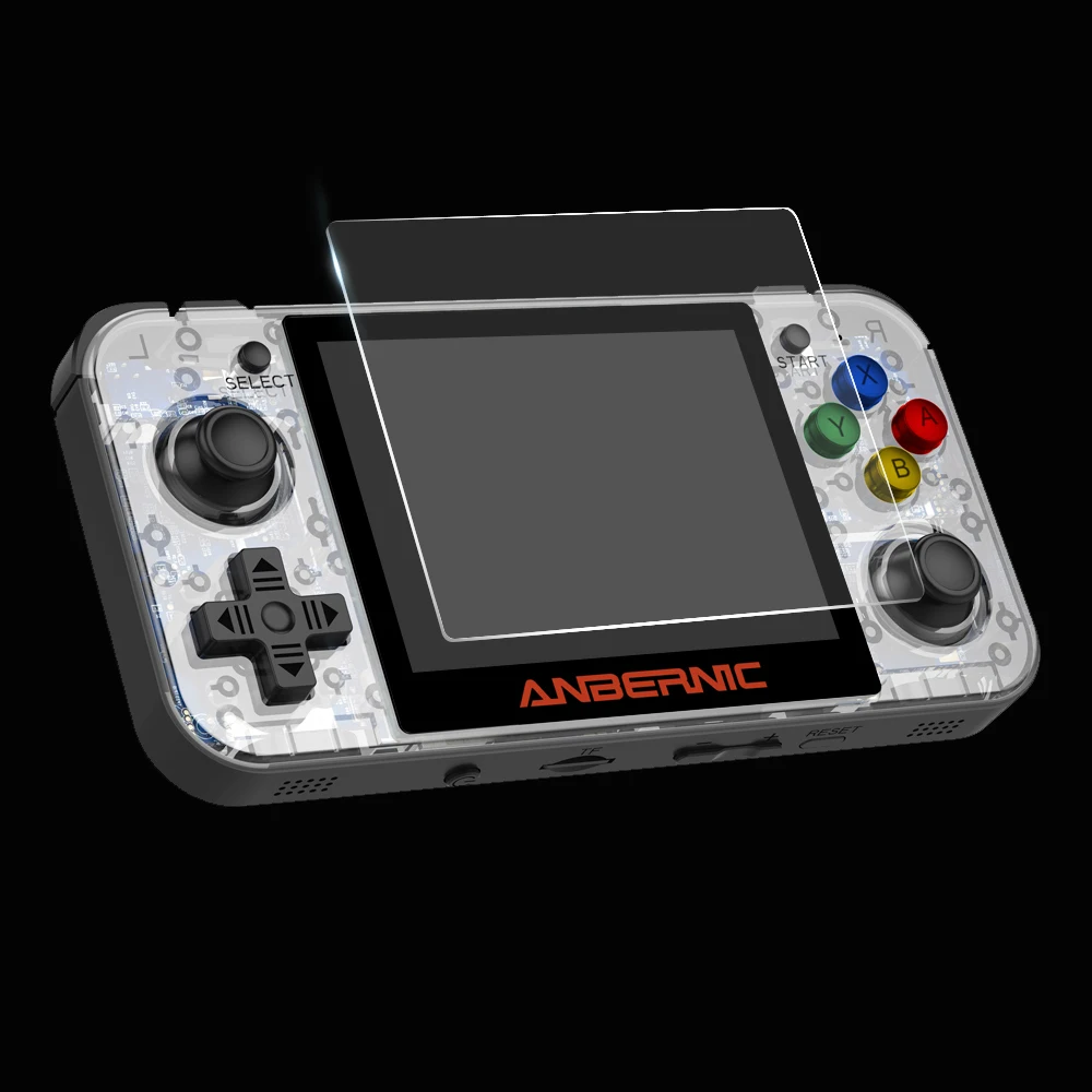 Пленка из закаленного стекла для игровой консоли RG350 RG350M /pocketgo s30 в стиле