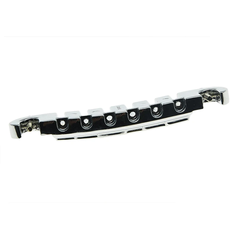 

Silver Electric Guitar Wrap Around Bridge Tailpiece for Les Paul LP Junior