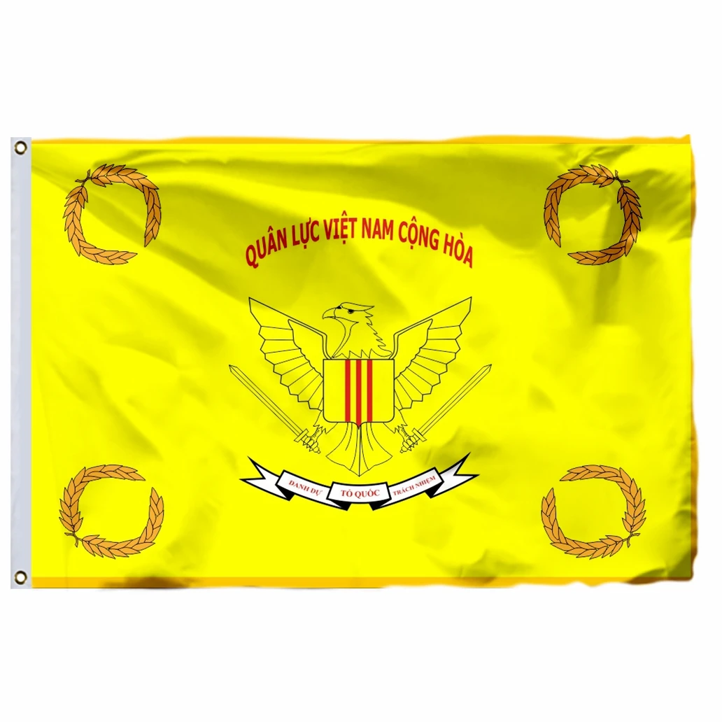 

South Vietnam RVNMF Flag 90x150cm 3x5ft Banner 100D Polyester