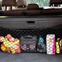 auto luggage cargo storage bag car back rear mesh organizer pocket trunk front seat gap net cars accessories interior decoration