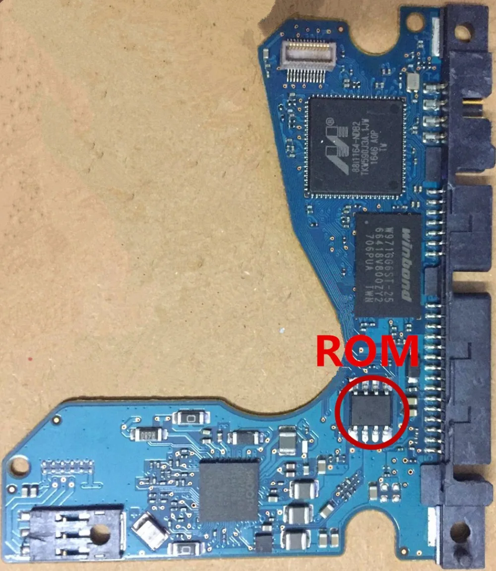 Печатная плата ST PCB материнская 100809471 REV A для ремонта жесткого диска 2 5 SATA ST1000LM035