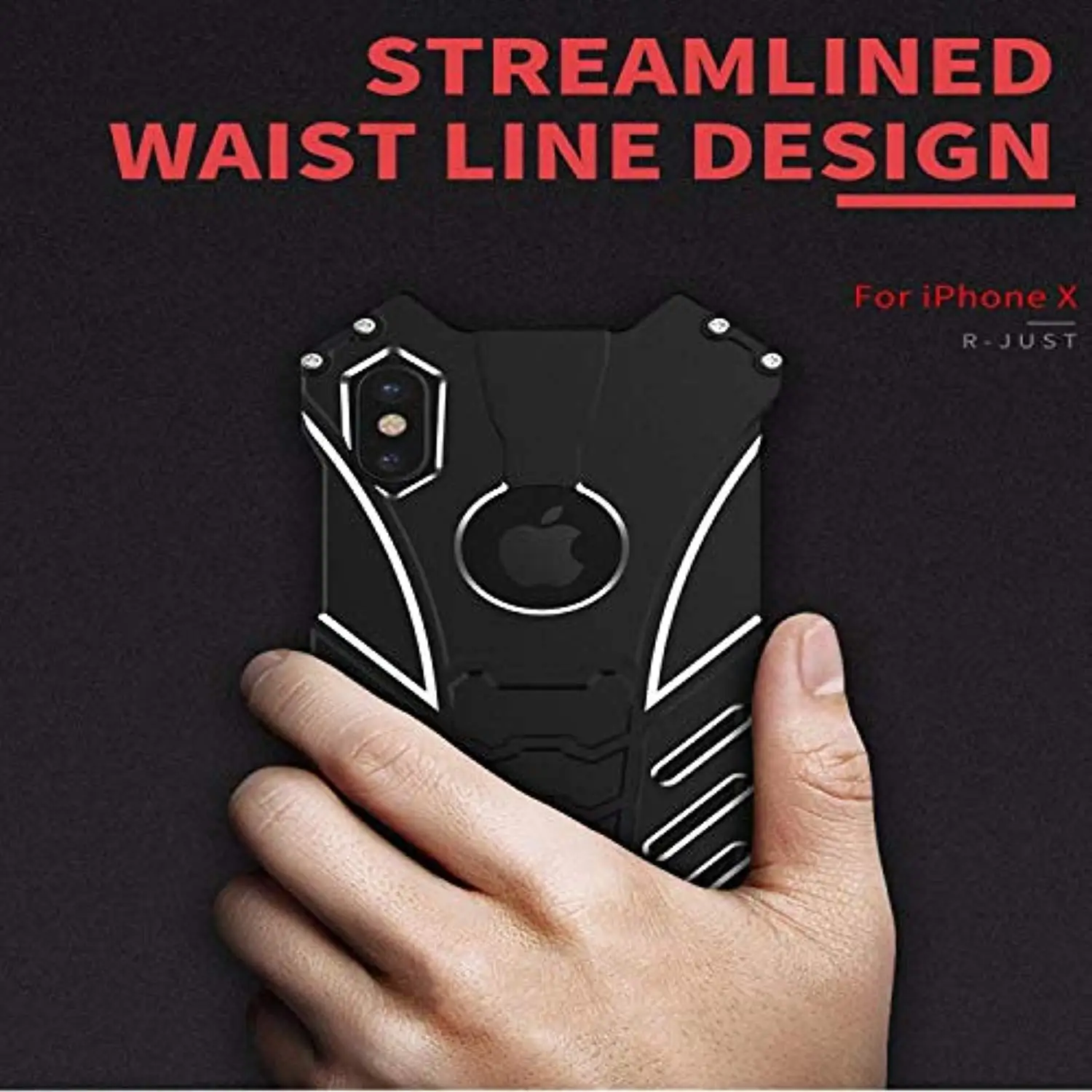 Противоударный алюминиевый бампер с Бэтменом для iphone XS MAX XR X 11 Pro SE 5S 6 6s 7 8 Plus