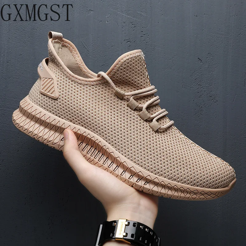 

Blue Black Breathable Runner Sports Sneakers Men's Leisure Breathable Mesh Outdoor Fitness Running Sport Sneakers Shoes