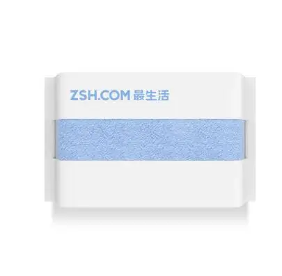 blue Xiaomi ZSH полиэфирное антибактериальное полотенце Young Series хлопок 5 цветов высоко половик полотенце для лица - Цвет: blue