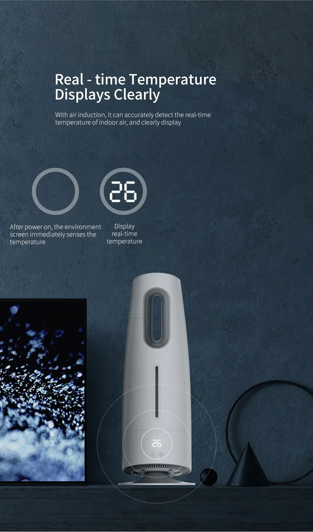 Xiaomi Home Deerma увлажнитель воздуха Арома диффузор тумана сенсорный экран 4l масляный диффузор очиститель воздуха кондиционер бытовой