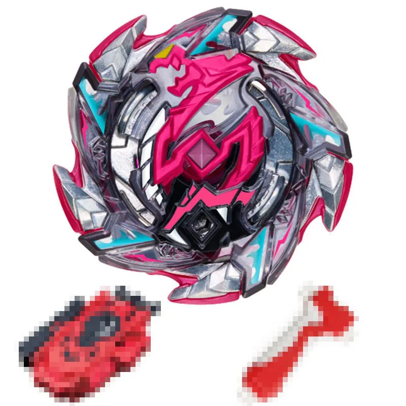 

B-X TOUPIE BURST BEYBLADE SPINNING TOP B-113 Booster Hell Salamander.12.Op With Grip LR Launcher dragon