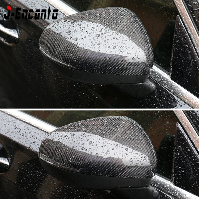 

Carbon Fiber Side Rearview Mirror Cap Cover Trim for Mercedes Benz new A class A180L A200L CLA class W177 2019+ Car Accessories