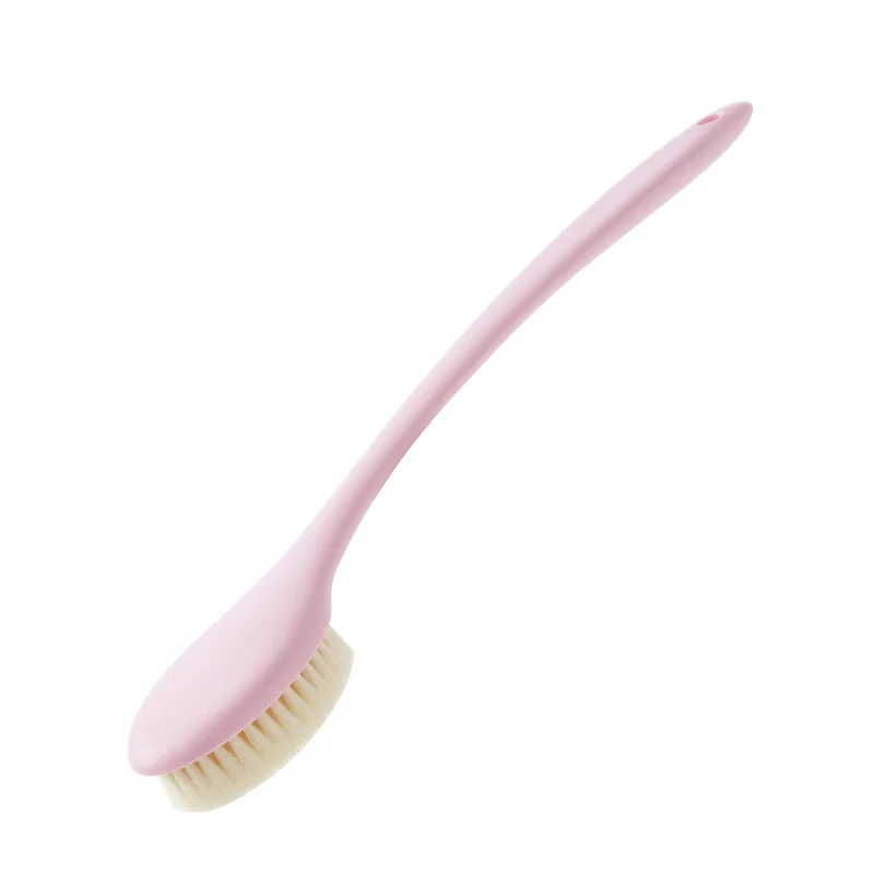 

Bath Brush Long Handle Scrubber Back Exfoliation Brushes Skin Massage Brush Feet Rubbing Body Brush Bathroom Accessories