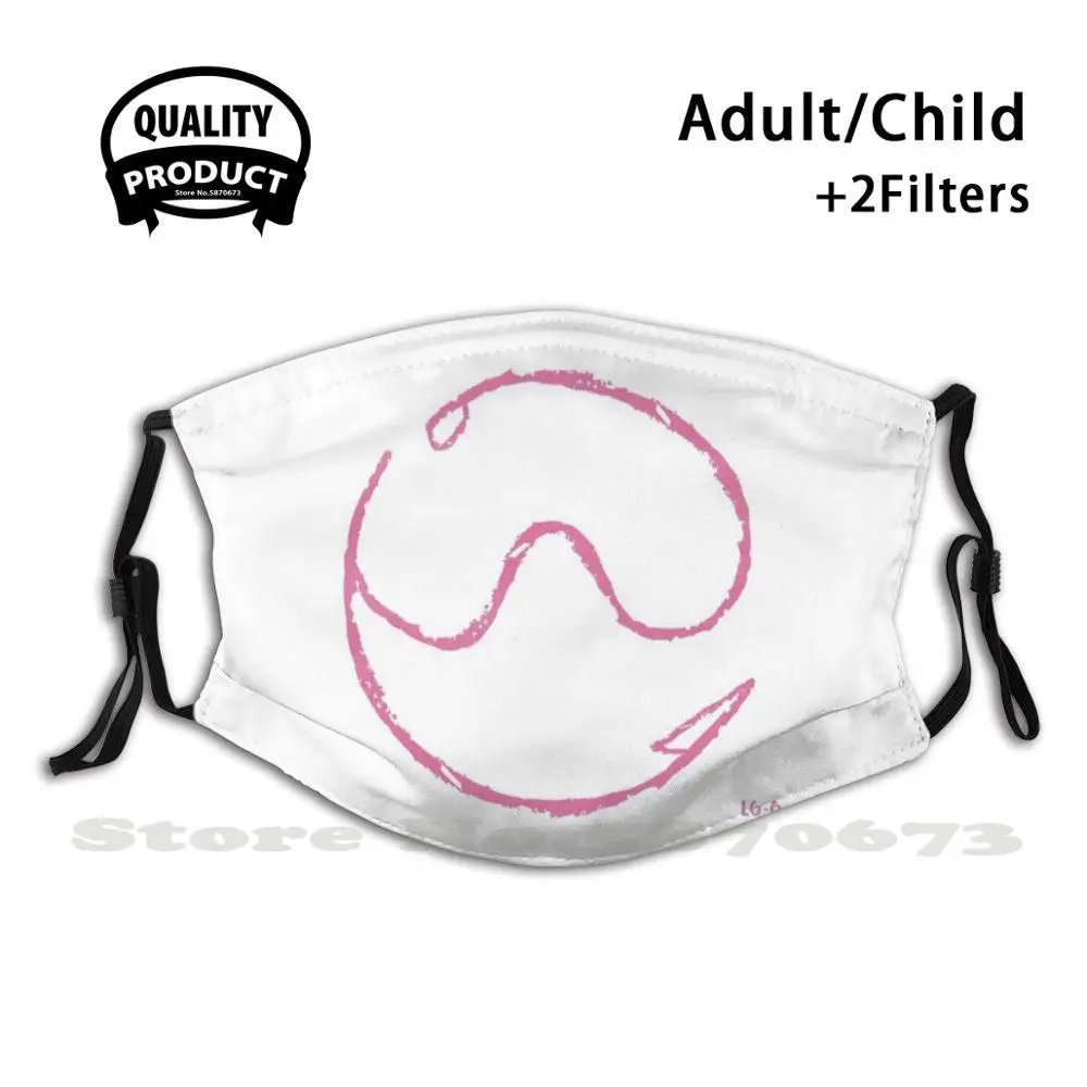 

Chromaticapink Funny Cool Cloth Mask Ladygaga Chromatica Music Pop