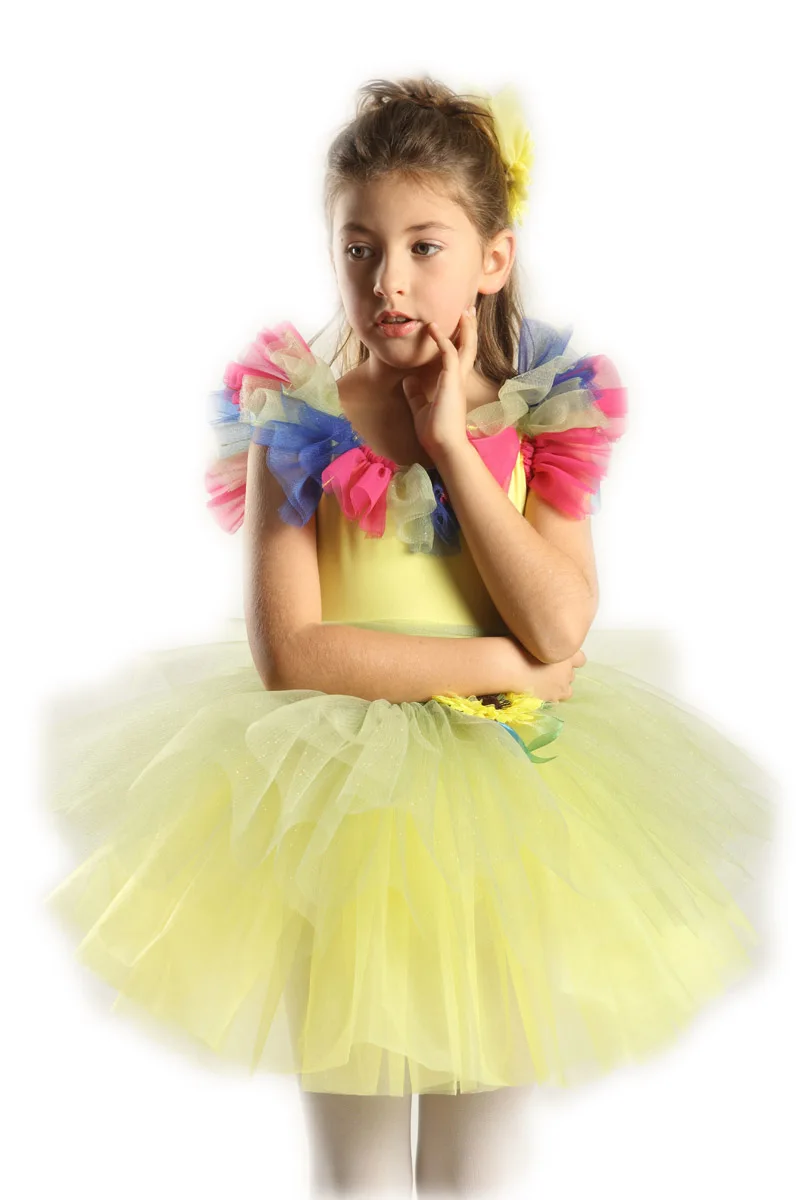 Dancewear Ballet Tutu Dress For Kids Children Women Professional Green Dance Costumes Justaucorps De Danse Pour Les Femmes |