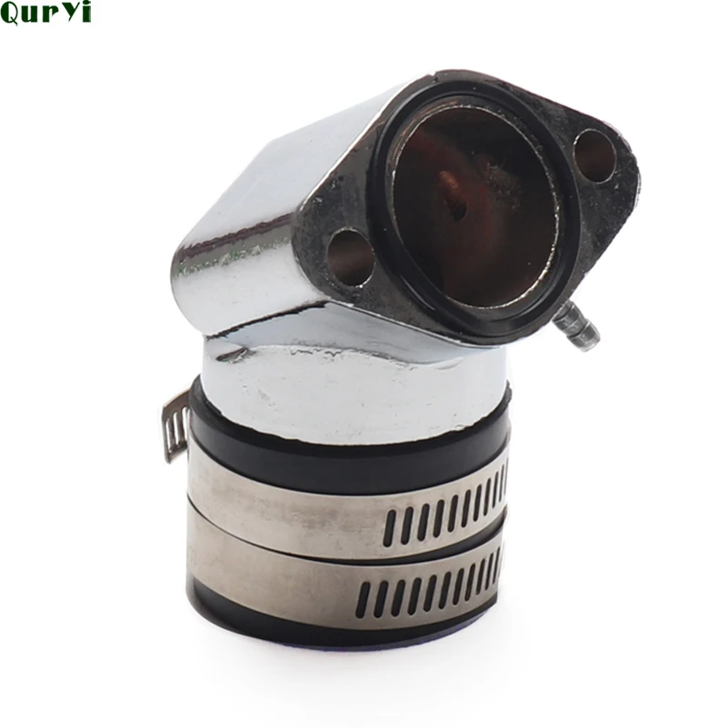 Производительность хромированный сплав впускной коллектор для скутера мопеда GY6