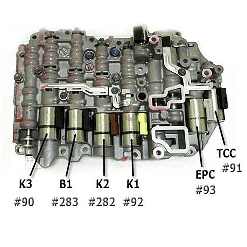 

Transmission Solenoid Valve 09G TF-60SN/TF60SN 6-Speed Trans Solenoid Set 8 Pcs for Mini 2003