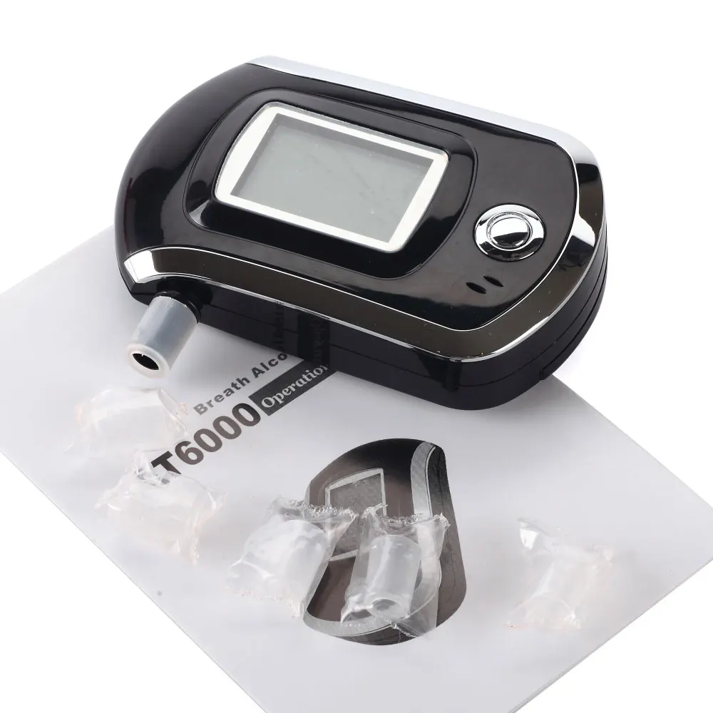 Профессиональный полицейский цифровой алкотестер портативный Алкотестер AT6000