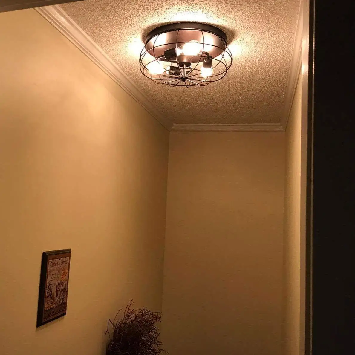 American-Style Retro Industrial Staircase Corridor Porch Room Ceiling Lamp Plafonnier Vintage E27 Edison Metal Light | Освещение