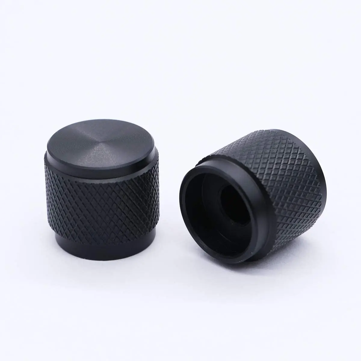 2pcs 1716mm knopf aluminium legierung potentiometer drehknopf volumen audio elektrische gitarre bass schraube typ 17x16mm dh knopf free global ship