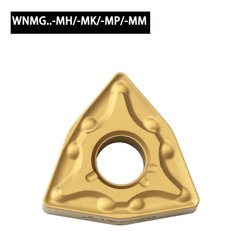 

WNMG -MP -MM -MH -MK CNC Carbide Turning Inserts External Turning Knife Lathe Tools WNMG060408-MP UE6110 Efficient And Durable