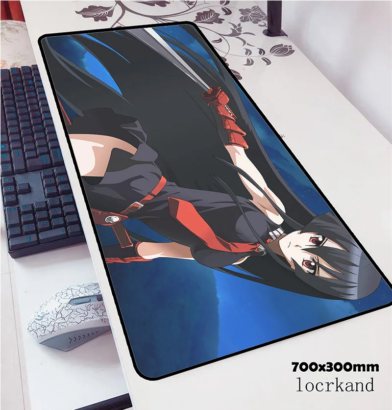 Коврик для мыши Akame Ga Kill 90x40 см игровой коврик с аниме гаджетами ноутбуками