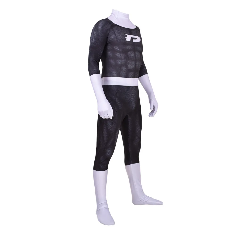 

Danny Phantom Superhero Cosplay Costume Zentai Fullbody Anime Danny Phantom Jumpsuits Suit Bodysuit Adults Kids