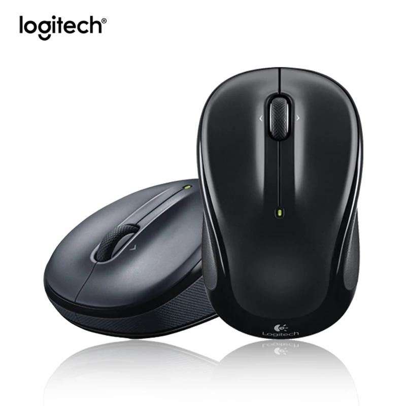 

Беспроводная оптическая мышь Logitech M325, для обеих рук, черная, бесплатная доставка