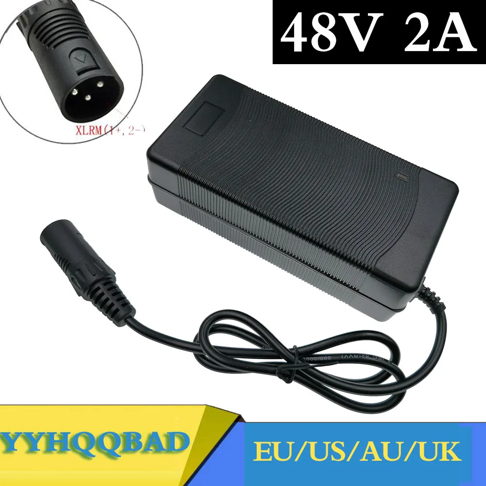48V 2A свинцово кислотные Батарея Зарядное устройство для 57 6 V кислотный