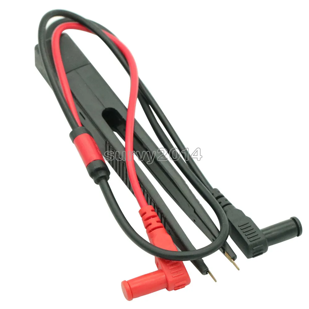 

70cm Multimeter Probe 10mm Car Digital Multimeter SMD Inductor Test Clip Meter Probe Tweezers for Resistor Multimeter Capacitor