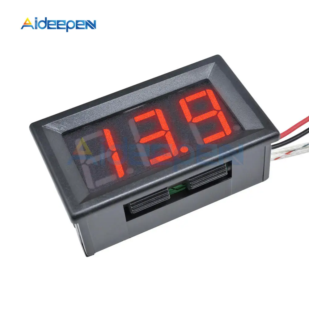XH-B310 цифровой термометр 12V Контроль температуры метр k-типа M6 измерительный прибор для термопары-30~ 800C термограф красный светодиодный Дисплей