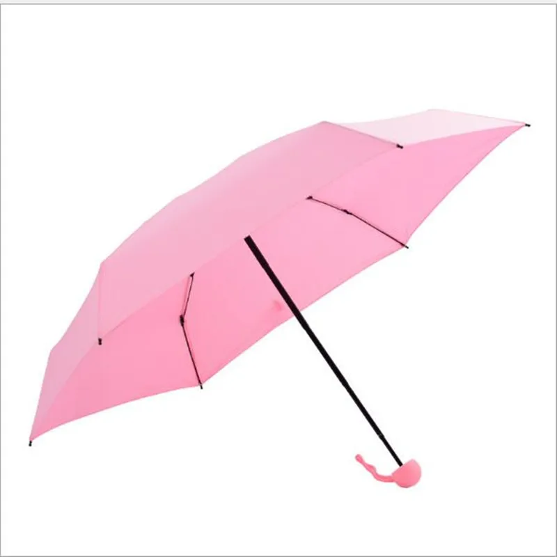 Капсульный Зонт LIANGKA складные мини Прозрачные Зонтики с пятискладным карманом