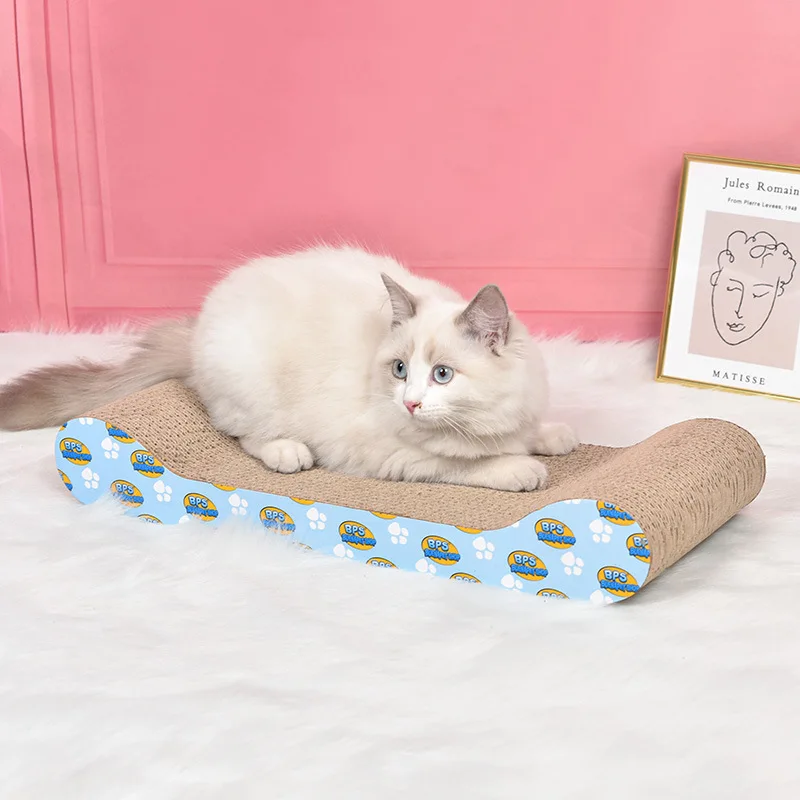 2020 гофрированная бумага для кошек царапин доска шлифовки ногтей защитная мебель