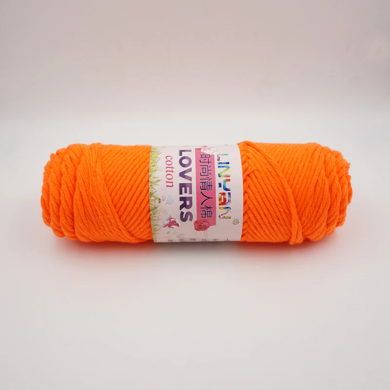 3 шт./лот Детская шерстяная пряжа для вязания крючком хлопчатобумажная нить