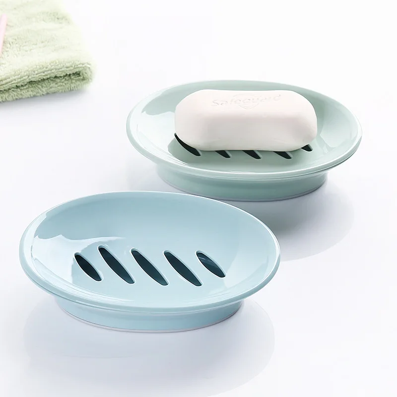 

Drainage soap dish 1 piece household bathroom multifunctional shelf drainage strong non-slip soap dish bathroom accessories