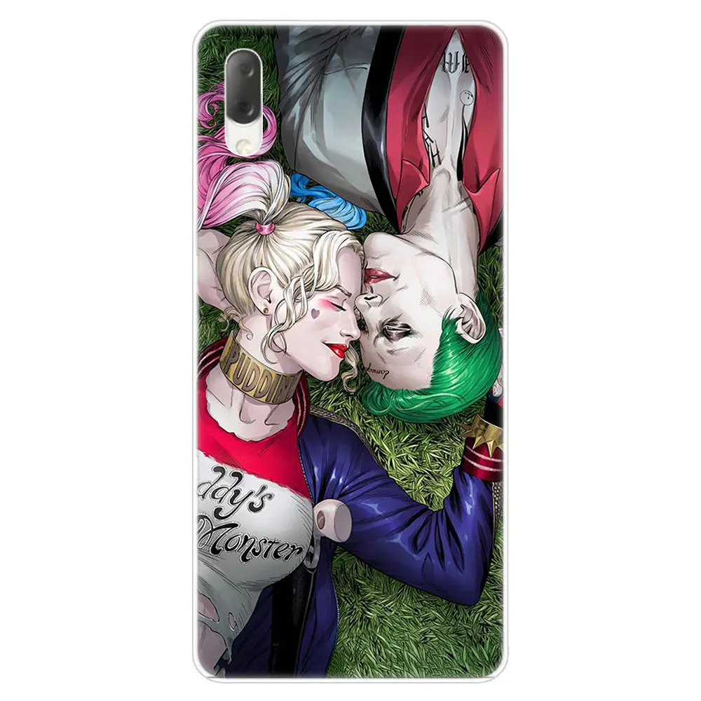 Горячая Джокер Харли Квин жесткий чехол для Sony Xperia L1 L2 L3 X XA XA1 XA2 XA3 ультра 10 плюс E5 XZ XZ1 XZ2 компактный XZ3 XZ5 2 20 крышка - Цвет: 001