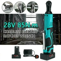 28v impact wrench cordless rechargeable electric wrench 85n m right angle ratchet wrenches impact driver power tool with battery