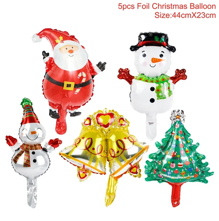 Balloon set Noel Рождественское украшение для рождественские украшения для дома деревянная подвеска Рождественский Декор рождественские воздушные шары - Цвет: Balloon set