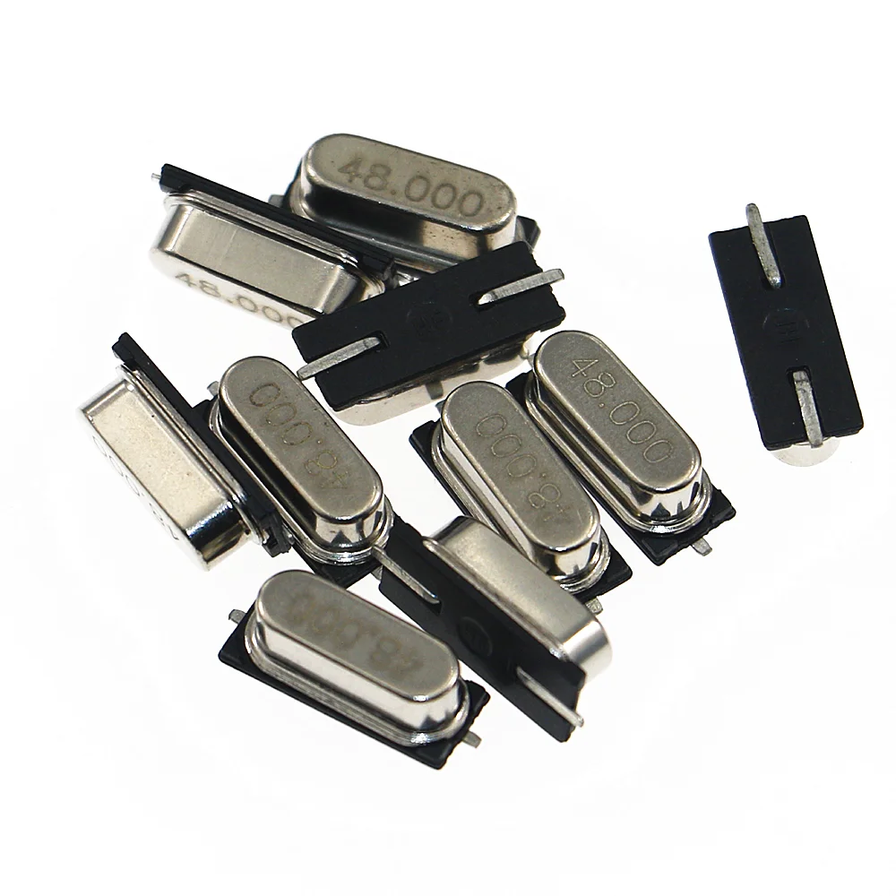 Кварцевый резонатор HC-49S SMD Crystal 10 значений комплект для осциллятора 4 МГц 6 8 12 16 24 25