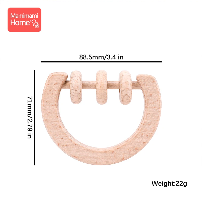 1 шт. детский деревянный Прорезыватель для зубов | Мать и ребенок