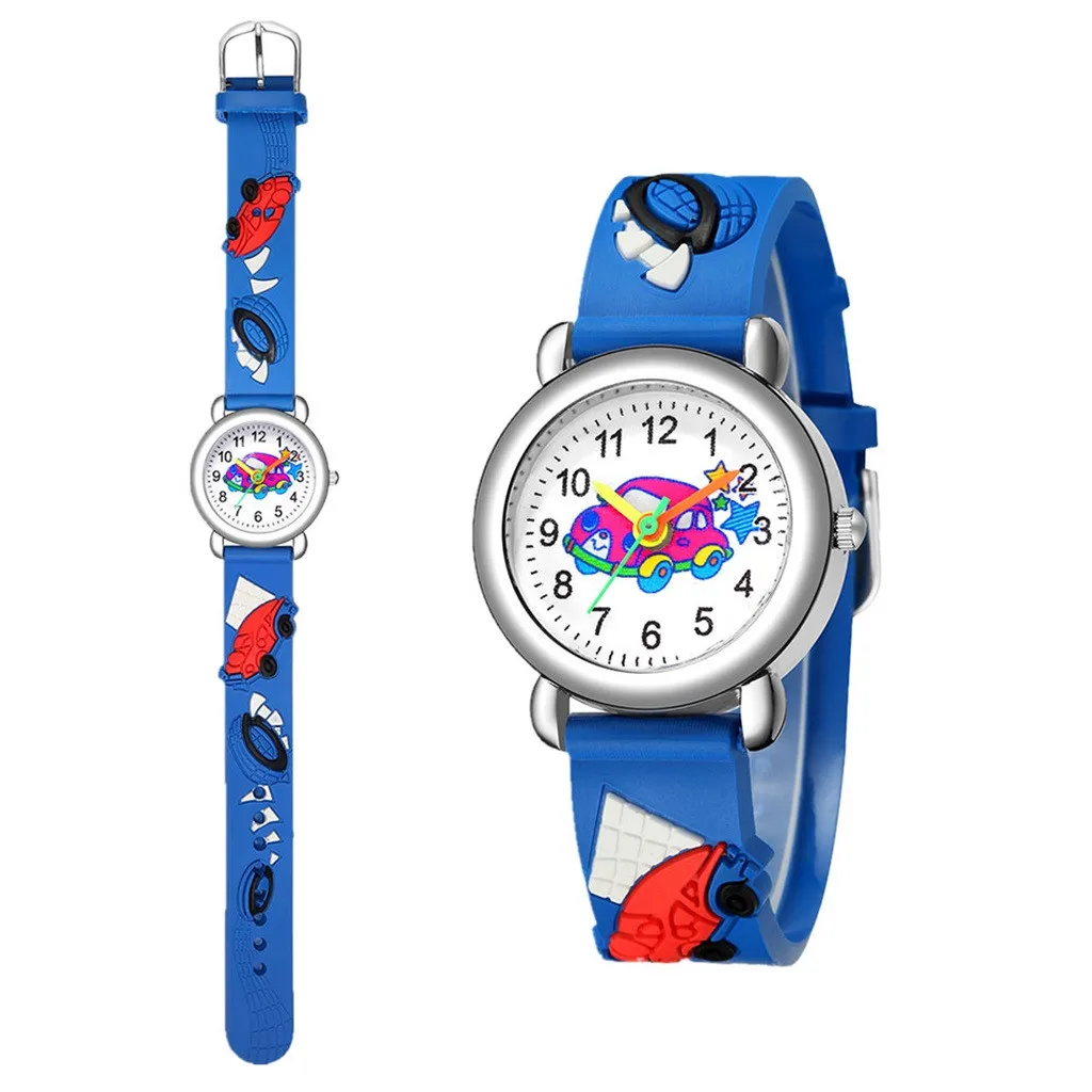 

Children Watches For Boys Watches Fashion Cartoon Car Kids Quartz Analog Wrist Watch Christmas Present Watch Relogio Infantil F3