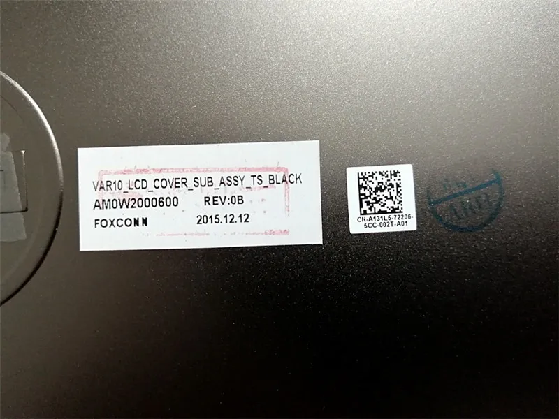 

Brand new original touch top LCD cover for Dell Precision M6800 shell brown touch case A131L5