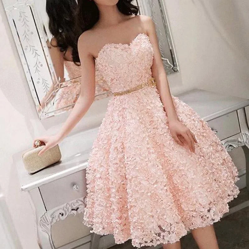 as picture Сексуальные коктейльные Короткие коктейльные платья, вечерние платья из тюля, модные платья с аппликацией - Цвет: as picture
