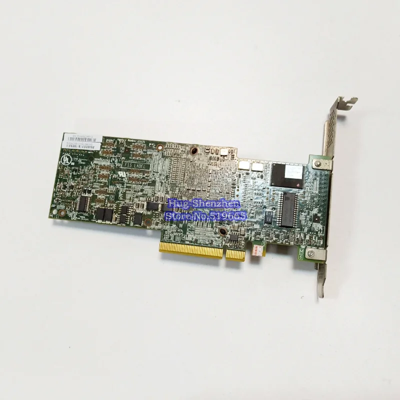 LSI MegaRAID SAS 9260 8i LSI00198 8 портов 512 Мб кэш памяти SFF8087 6 ГБ RAID0.1.5 PCI E 2 0 X8 карта