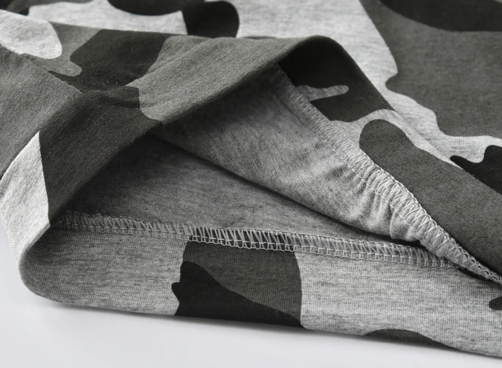 Комплект камуфляжной одежды из 2 предметов для новорожденных мальчиков и девочек