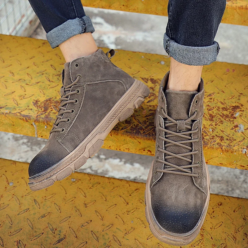

boots leather shoe mens flat shoes male sale sports for black man Mens breathable hot sneakers Casual loafers mens sport men