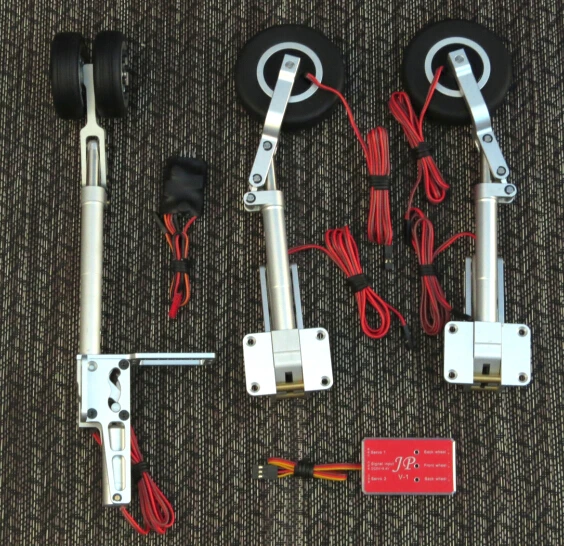 Турбинный самолёт JP Hobby полный металлический шасси с тормозным колесом 12 мм для