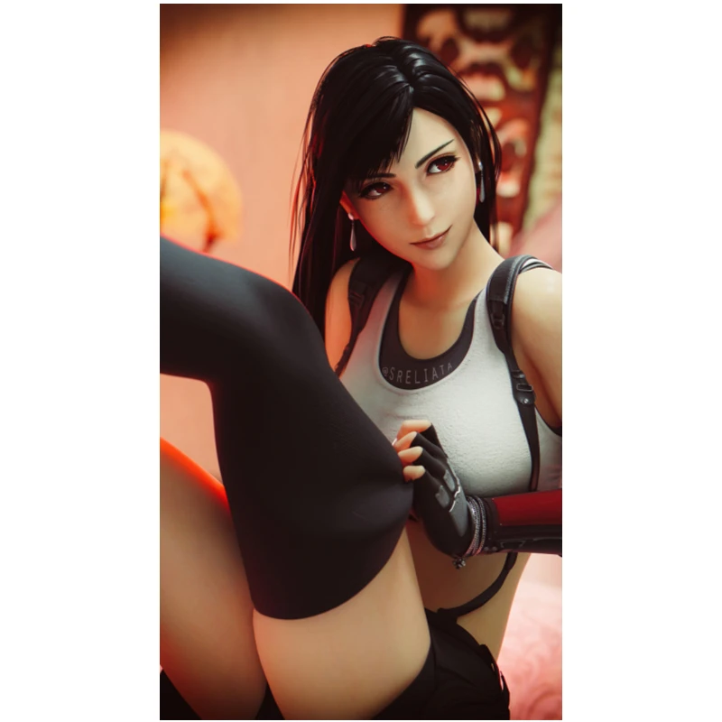 RuleMylife сексуальная горячая игра аниме девушка Tifa Автомобильная наклейка съемная