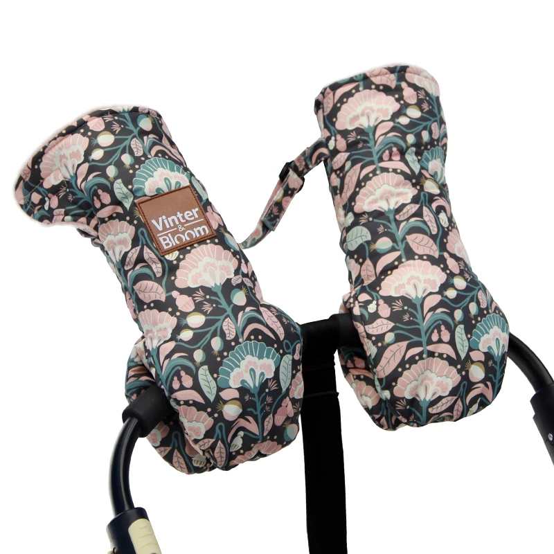 

Winter Stroller Gloves Pram Hand Muff Baby Carriage Pushchair Warm Hand Cover Buggy Clutch Cart Muff Stroller Accessories