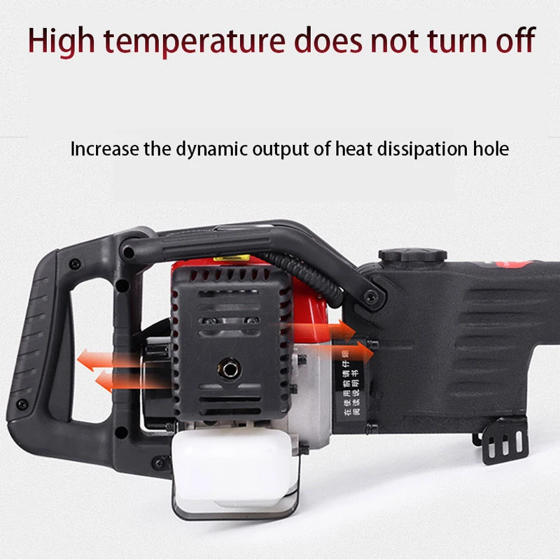 

220V/1800W Gasoline Driller Equipment Electric Pick Electric Hammer Rock Drill Wind Rig Broken Stone Demolition Impact Tools